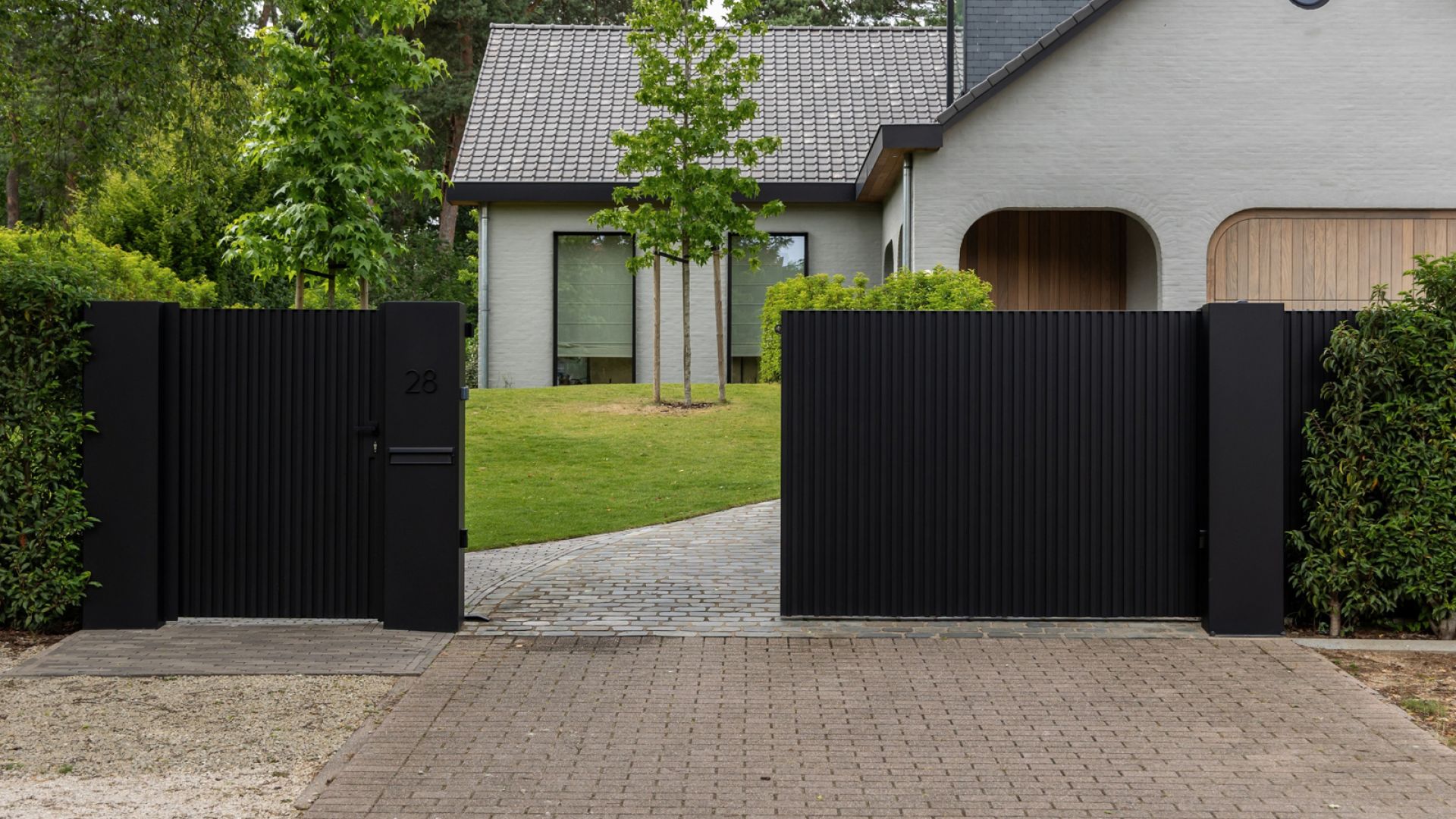 Kies tijdelijk jouw Luxe Upgrade bij een geautomatiseerde poort