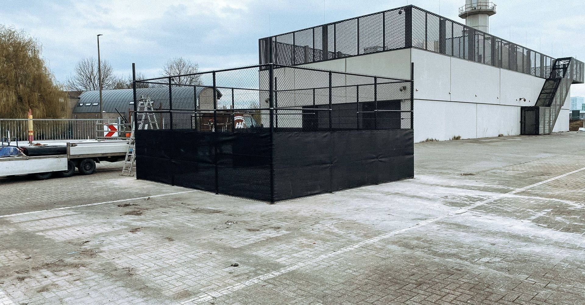 P&P Hekwerk mee aan de basis van dronestations in de haven van Antwerpen