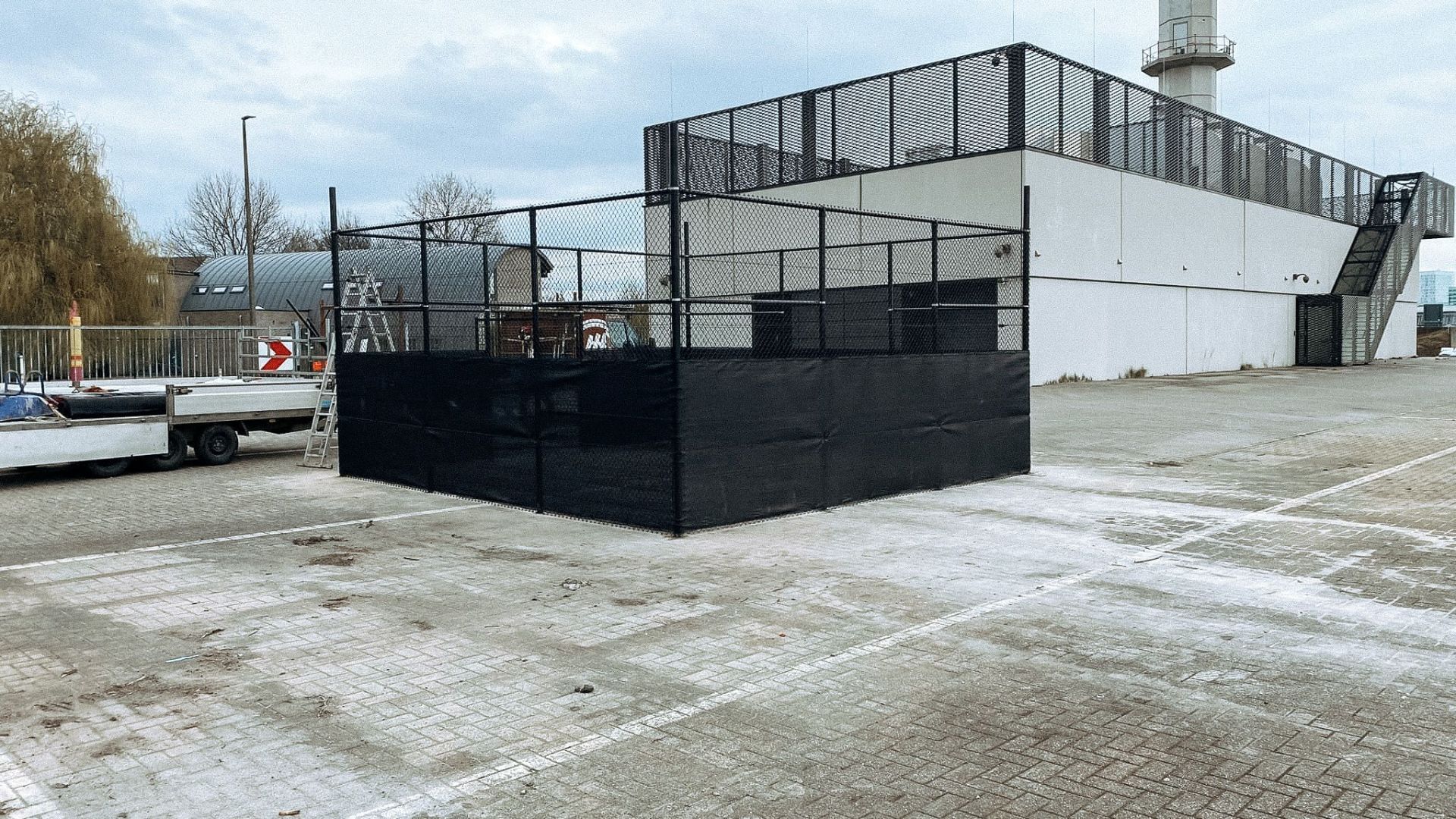 P&P Hekwerk mee aan de basis van dronestations in de haven van Antwerpen